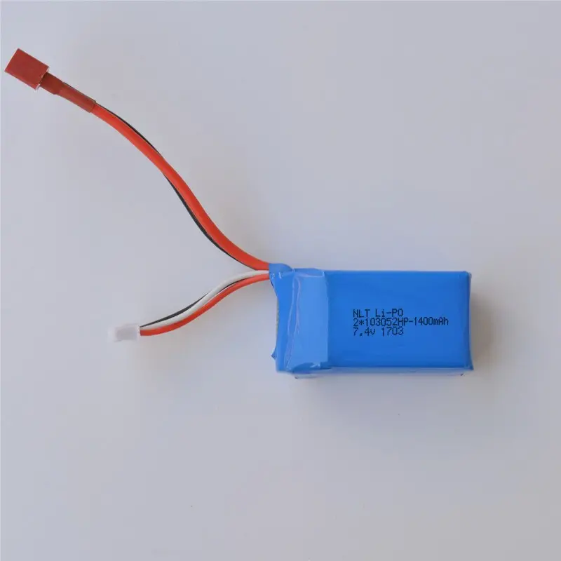 Weili A959-B A969-B A979-B K929-B 7.4V 1400 Mah Miliamps High-Speed Car Model Battery 1