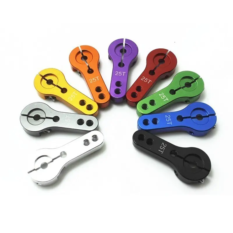 Wholesale 1Pcs 25T M3 Metal Rc Servo Arm Horn For Futaba Savox Xcore Hl Hsp Hd Power Dropship Free Shipping 1
