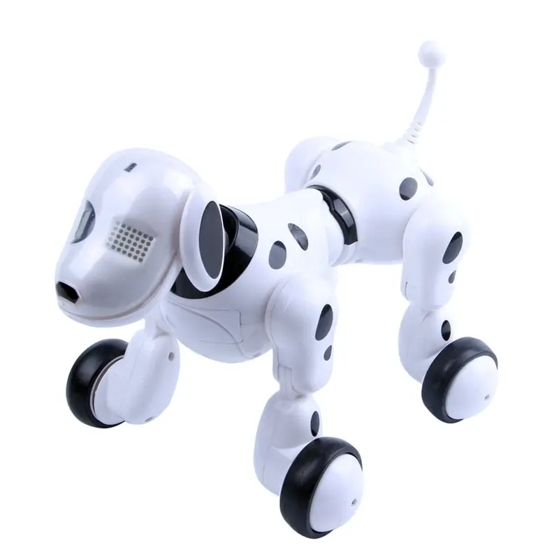Wireless Remote Control Smart Robot Dog Wang Xing Electric Dog Early Education Educational Toys For Children(White) 1