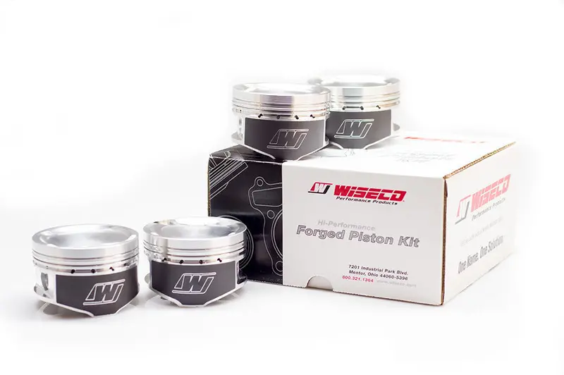 Wiseco 87Mm 8.4:1 H22 Forged Piston Set 1