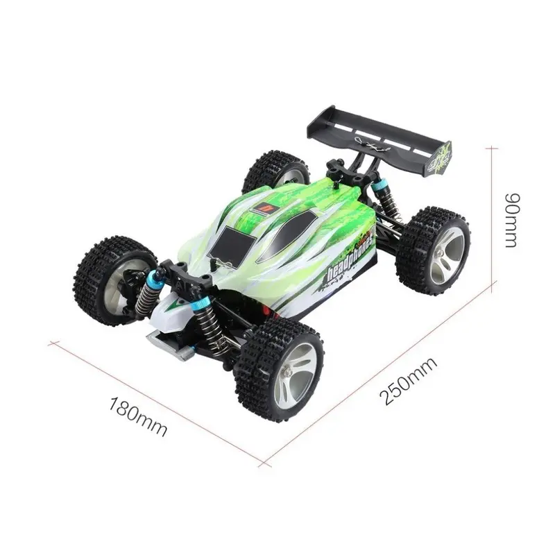 Wl Toys A959-B 2.4G 1/18 Full Proportional Remote Control 4Wd Vehicle High Speed Electric Rtr Off-Road Buggy Rc Cars Brinquedos 6