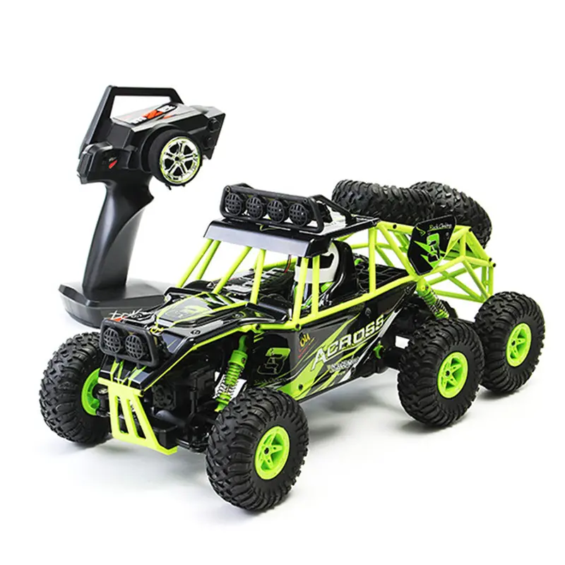 Wltoys 18628 1/18 2.4G 6Wd Brushed Rc Car Rock Crawler With Front Led Light Rtr Toys 1
