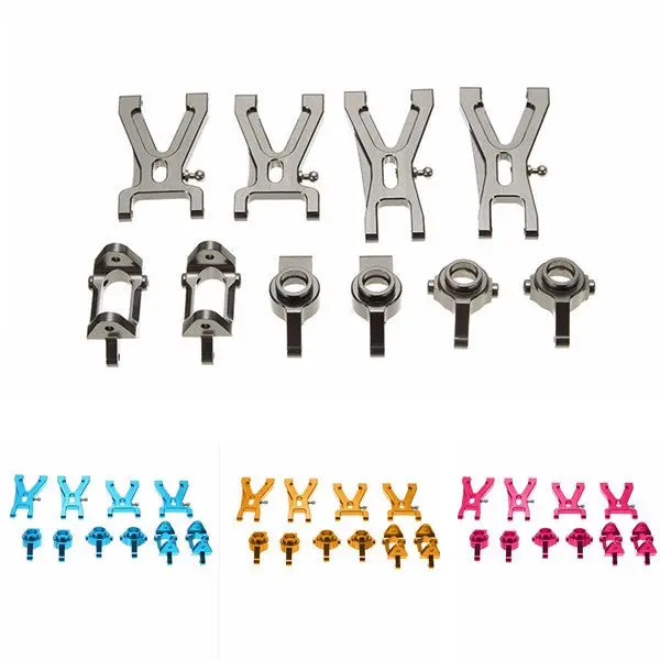 Wltoys A959-B A979-B A969 A979 K929 Upgrade Metal Parts Package Suspension Arm Steel Ring Wheel Hub 1