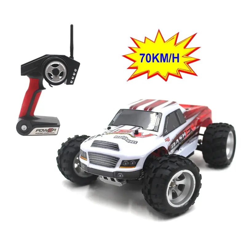 Wltoys A979-B 4Wd 1/18 70Km/H High Speed Monster Truck 1:18 2.4G Radio Control Rc Buggy Off-Road Rtr A979 Updated Version 1