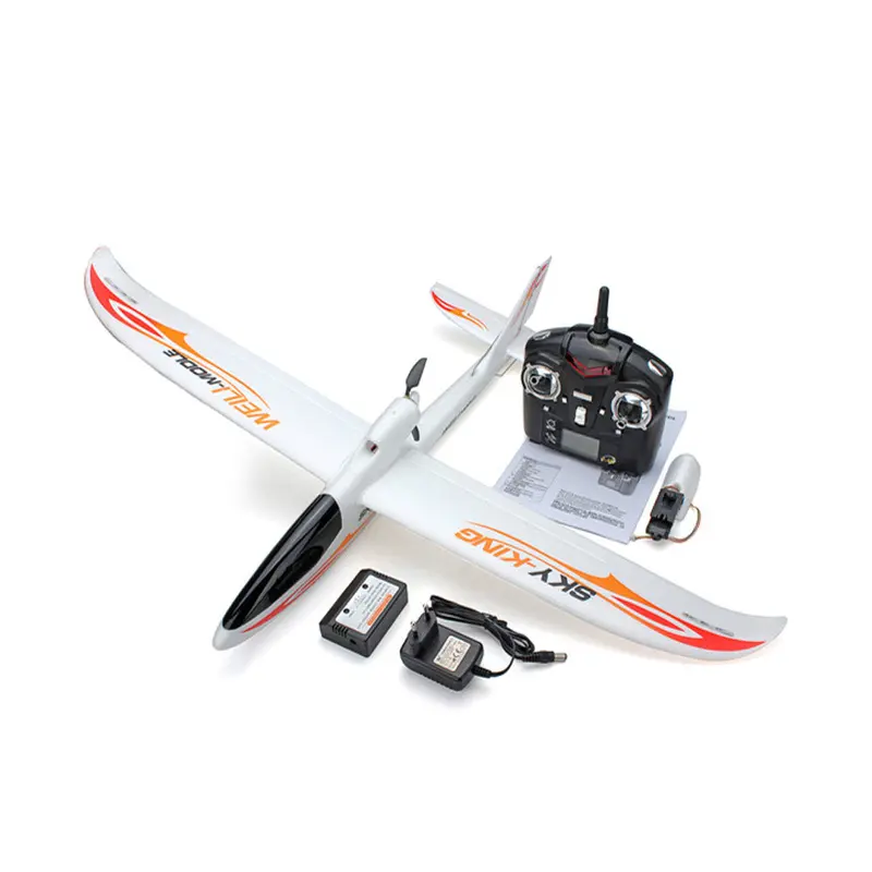 Wltoys F959s Sky King 2.4G 750Mm Wingspan Epo Rc Glider Airplane Rtf Mode 2 With 6-Axis Gyro 1