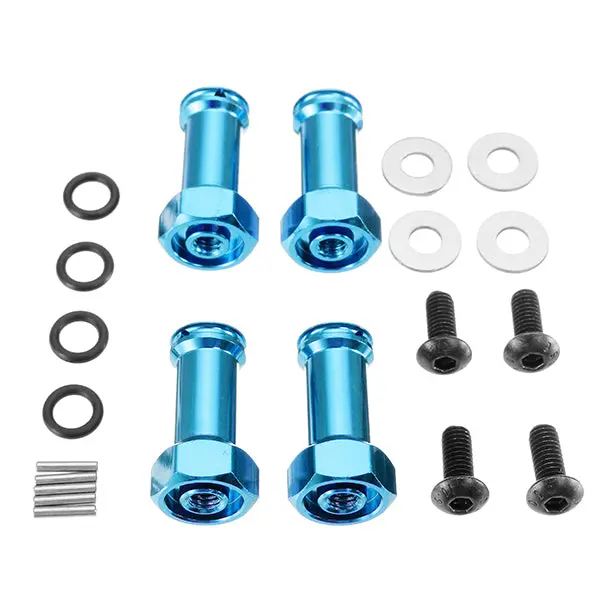 Wltoys Upgrade Aluminum 12Mm Hex Drive 24Mm Extension Adapter 1/18 A949 A959 A969 A979 Rc Car Part 1