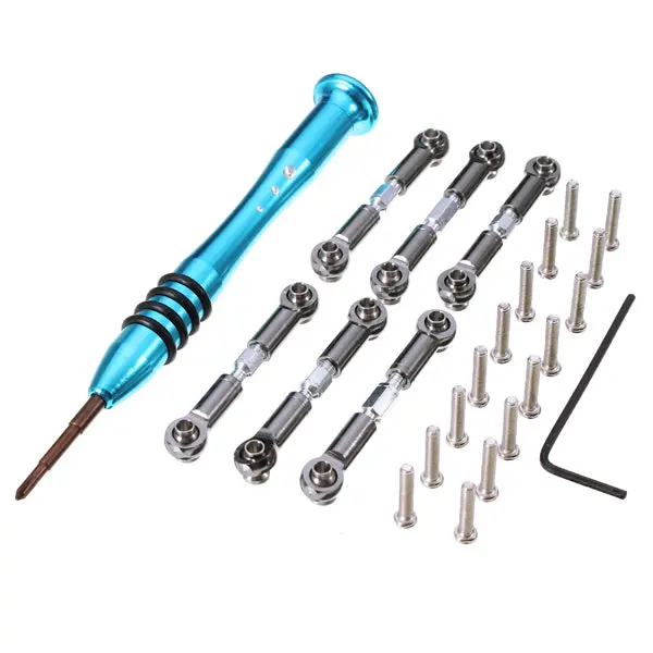 Wltoys Upgrade Metal Adjustable Rods A959-B A979-B A959 A969 A979 K929 Rc Car Parts 1