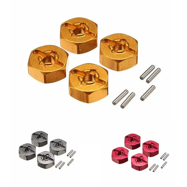 Wltoys Upgrade Metal Hexagon Adapter 7Mm To 12Mm A959-B A979-B A969 A969 A969 K929 Rc Car Parts 1