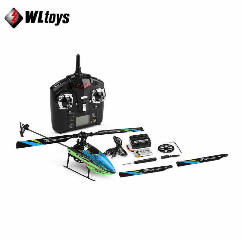 Wltoys V911s Aircraft 2.4G 4Ch Remote Control Rc Helicopter Single Propelller Remote Controller Kid Gift Toys Rtf Upgrade V911 1