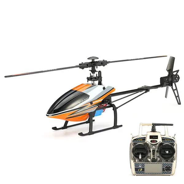 Wltoys V950 2.4G 6Ch 3D6g System Brushless Flybarless Rc Helicopter Rtf 1