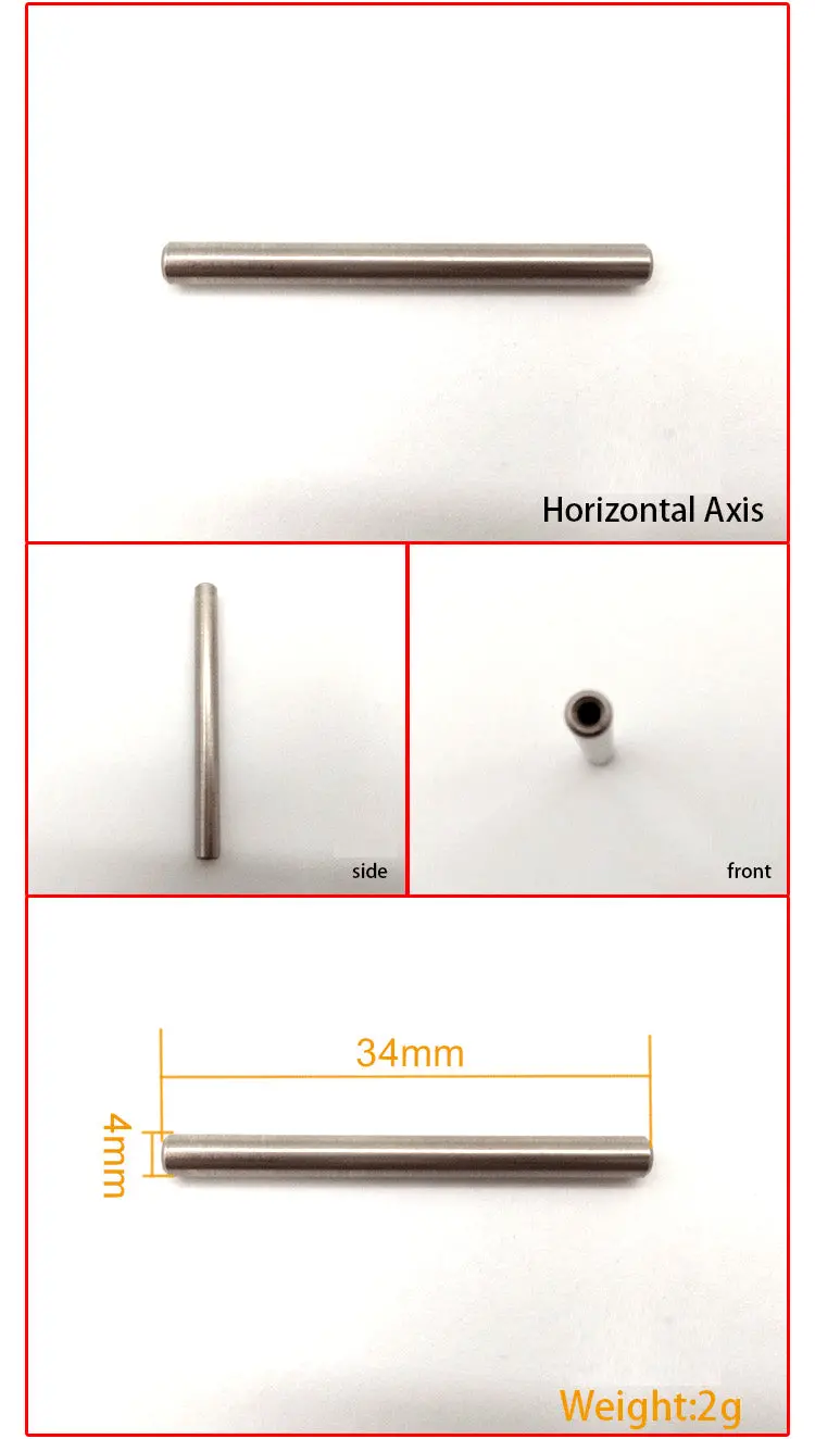 Wltoys V950 Rc Helicopter Parts Horizontal Axis Shaft Set V.2.V950.003 2