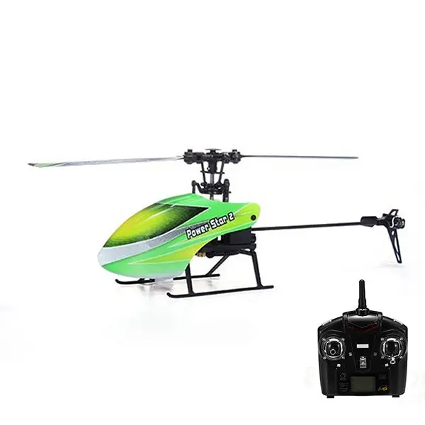 Wltoys V988 Power Star 2 4Ch 6 Axis Gyro Flybarless Helicopter Rtf (Mode 2 (Left Hand Throttle)) 1