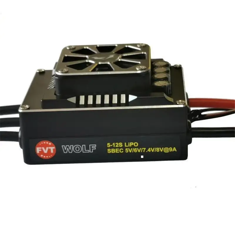 Wolf 200A Pro Aluminum Alloy Fully Waterproof Brushless Esc For 1/5 1/8 Rc Car Models 1