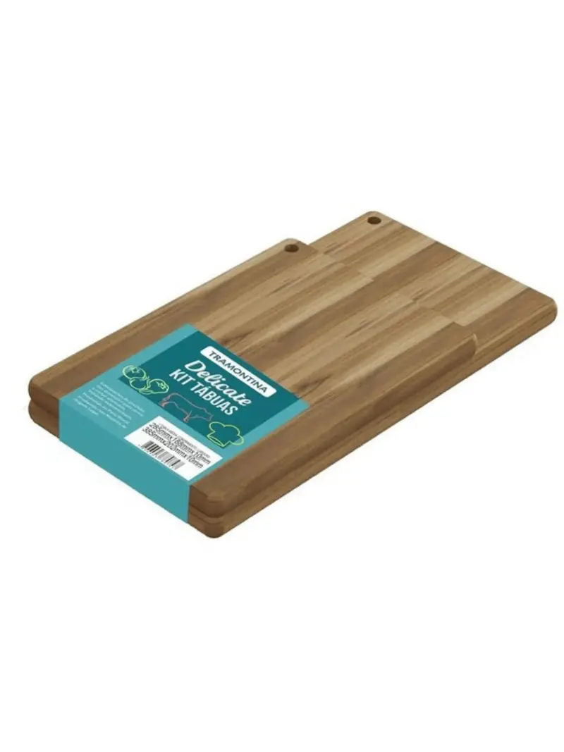 Wooden Cutting Board 2Pcs 38X20cm 10239/686 1