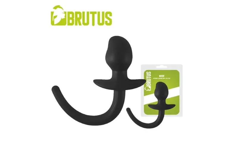 Woof Hyper Soft Silicone Puppy Tail Plug. 1