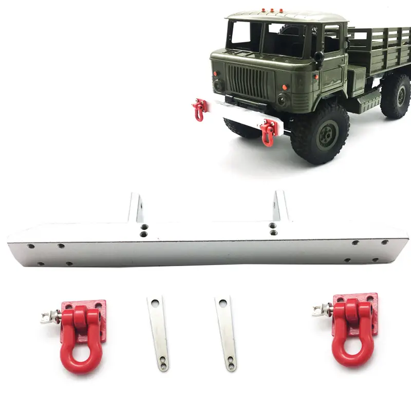 Wpl 1/16 Gass66 Metal Rc Car Bumper Protector With Hook 1