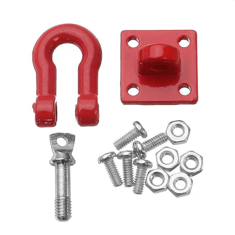 Wpl 1Pc Metal Tow Trailer Hitch Hook For Wpl B14 B16 B24 1/16 Rc Car Parts 1