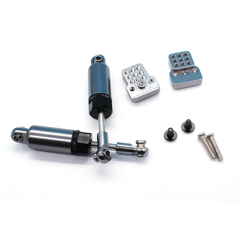 Wpl 2Pcs Front Rear Shock Absorber 54.75Mm With Basket Upgrade Parts For 1/16 C14 C24 Rc Car 1