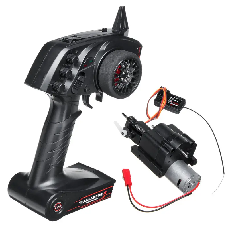 Wpl 3Ch  Speed Change Gear Box And Radio Transmitter For B1 B24 B16 C24 1/16 4Wd 6Wd Rc Car 1