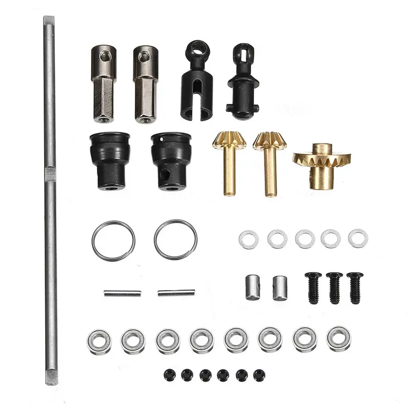 Wpl 6Wd Bridge Axle Metal Parts For 1/16 B16 Rc Car 1