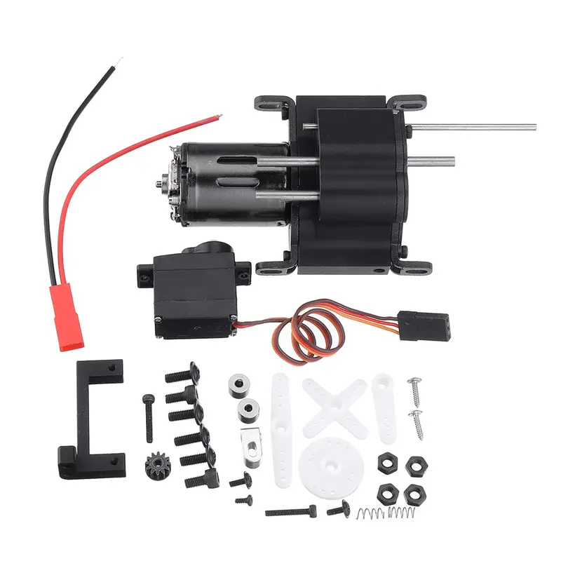 Wpl B16 B24 B36 C24 C34 Jjrc Q65 Mn90 Mn45 Rc Car Upgraded Metal Speed Change Gear Box Set 1