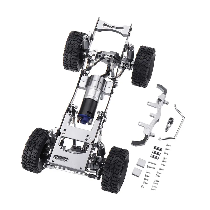 Wpl C14 C24 1/16 Metal Rc Car Chassis Upgrade Parts Rc Vehicle Models 2