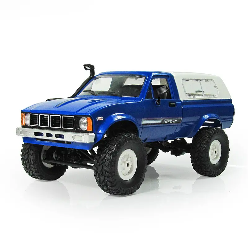 Wpl C24 1/16 Kit 4Wd 2.4G Military Truck Buggy Crawler Off Road Rc Car 2Ch Toy 1