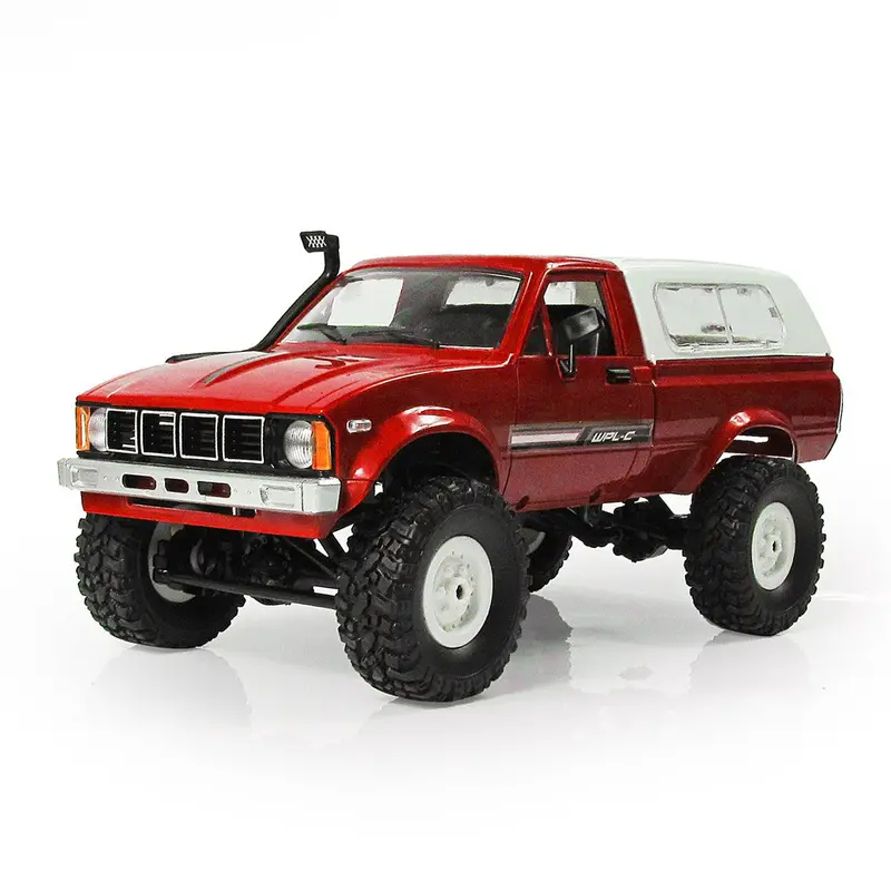 Wpl C24 1/16 Rtr 4Wd 2.4G Military Truck Buggy Crawler Off Road Rc Car 2Ch Toy 1