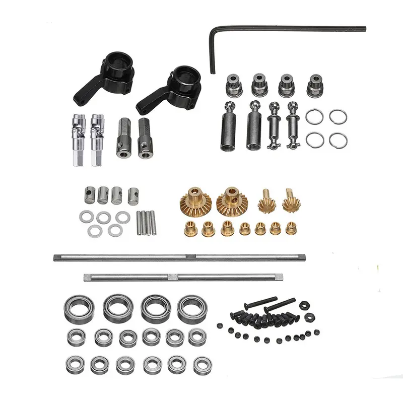 Wpl Original Full Metal Op Accessory Fitting Metal Kit B14 B24 B26 C14 C24 For 1/16 Rc Car Parts 1