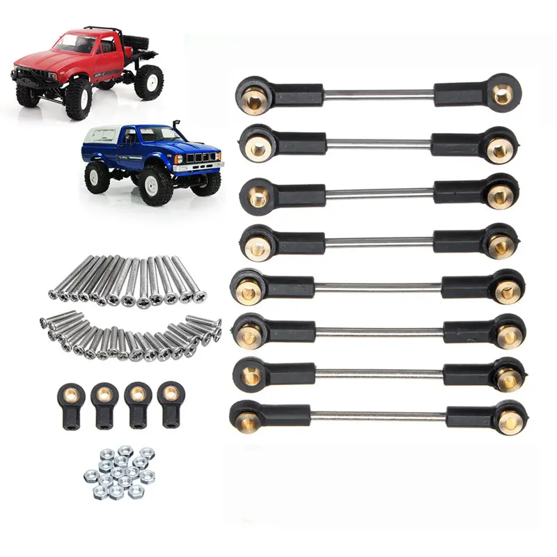 Wpl Trunk Original Upgrade Accessory Diy Ball Head Rod For 1/16 Rc Car Parts 1
