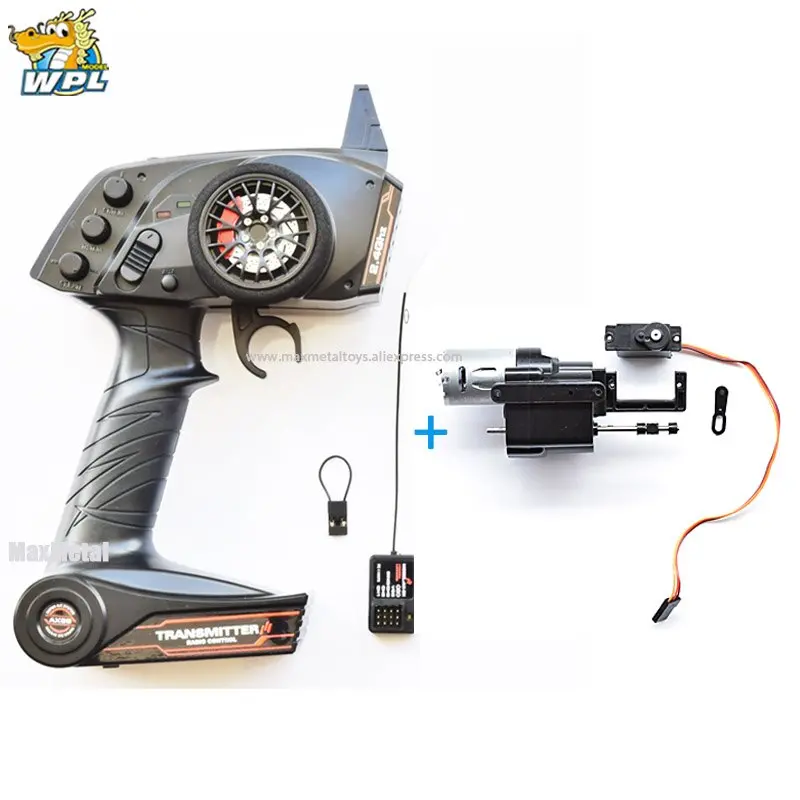 Wpl Upgrade Transmitter Op Fitting Accessories Full Scale Remote Control Model/Ship Model General Purpose 3 Channel Transmission 6