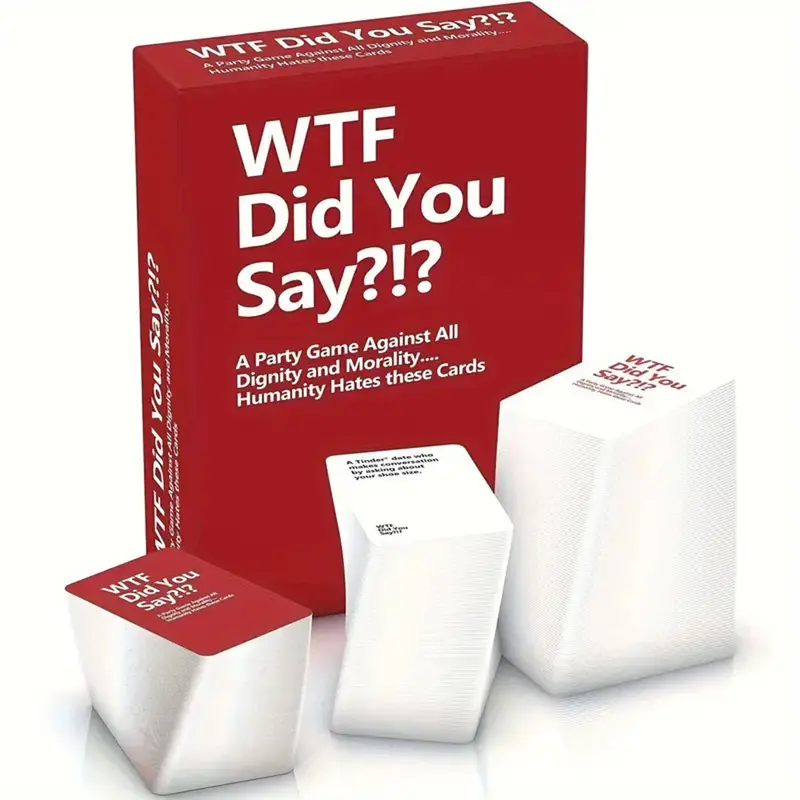Wtf Did You Say? Adult Party Card Game. 1