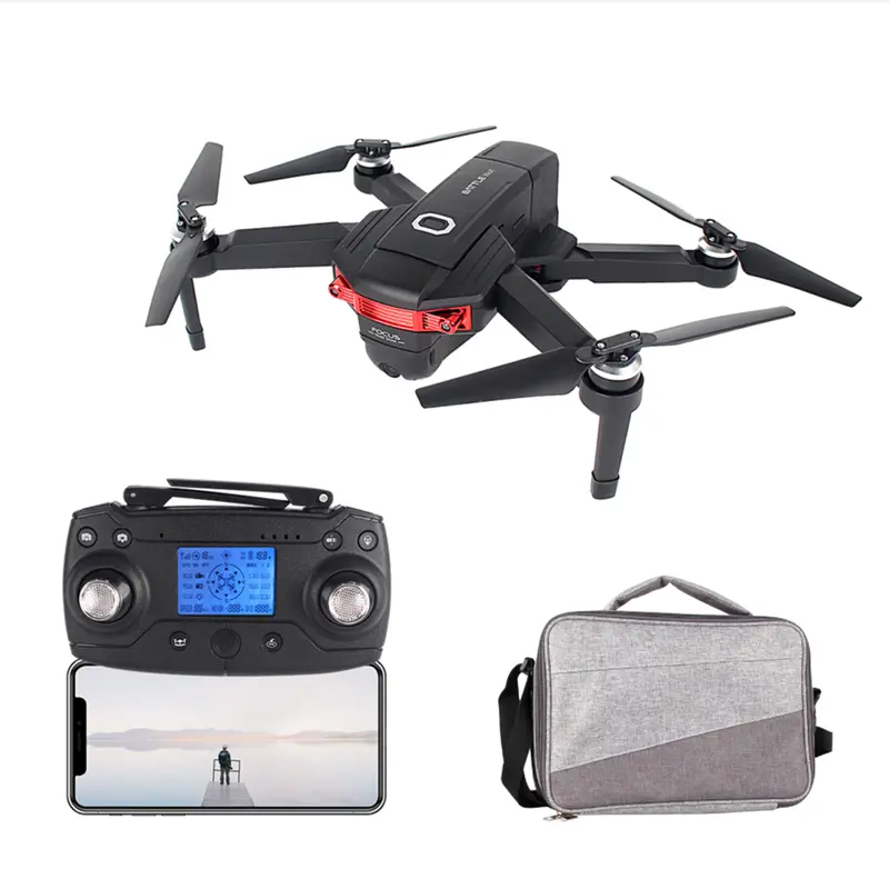 X46g-4K 5G Wifi Fpv Gps With 4K Wide Angle Dual Camera Brushless Foldable Rc Drone Quadcopter Rtf 1