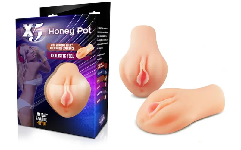 X5 Men Honey Pot Beige Masturbator. 1