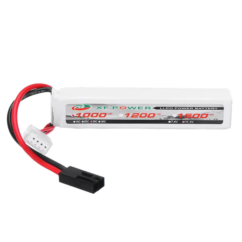 Xf Power 11.1V 1000Mah 25C 3S Lipo Battery Small Tamiya Plug For Rc Hand Toys 1