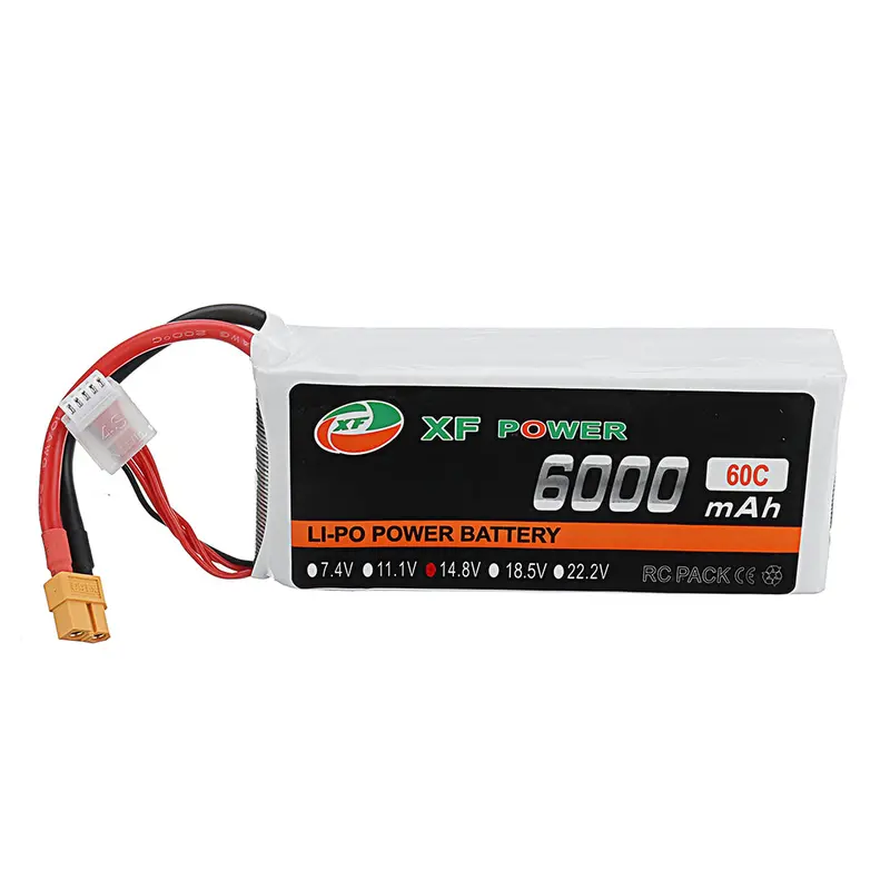 Xf Power 7.4V 550Mah 80C 2S Lipo Battery Xt30 Plug For Fpv Racing Drone 1