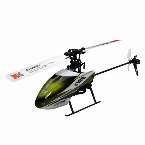 Xk K100 Falcom 6Ch Flybarless 3D6g System Rc Helicopter Bnf 1