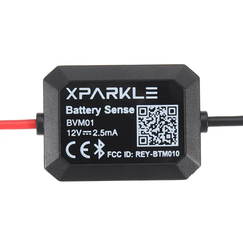Xparkle Bvm01 Battery Sense Car Battery Health Monitor With Bluetooth Phone App Display For Car Parts 1