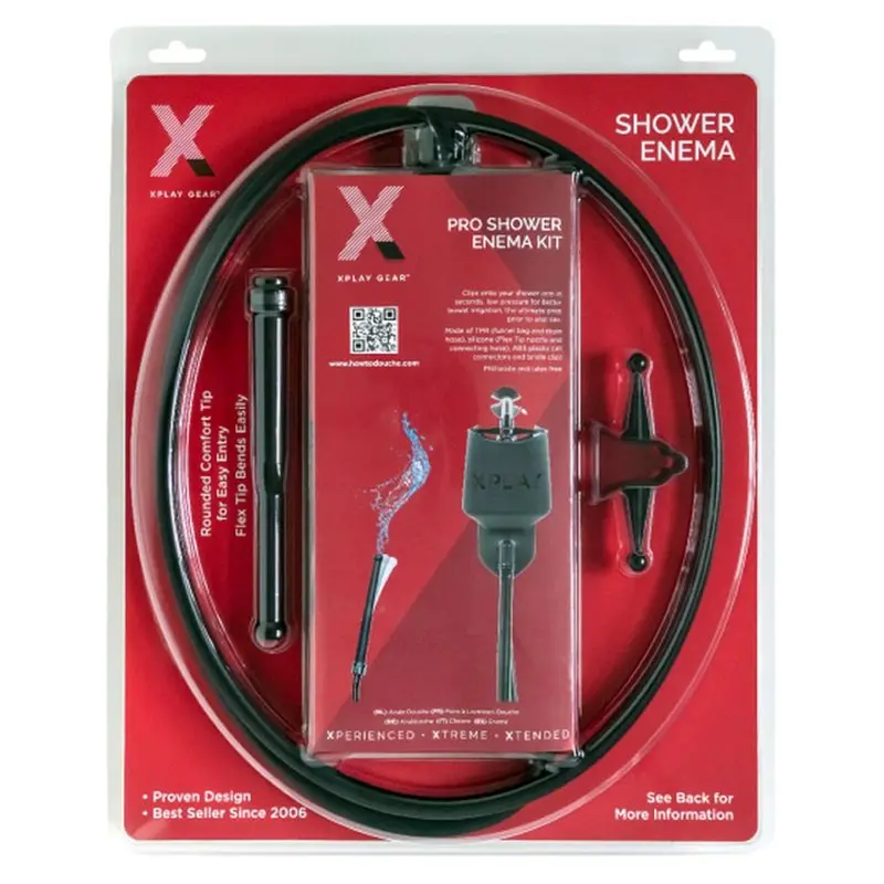 Xplay Pro Shower Douche Black. 1