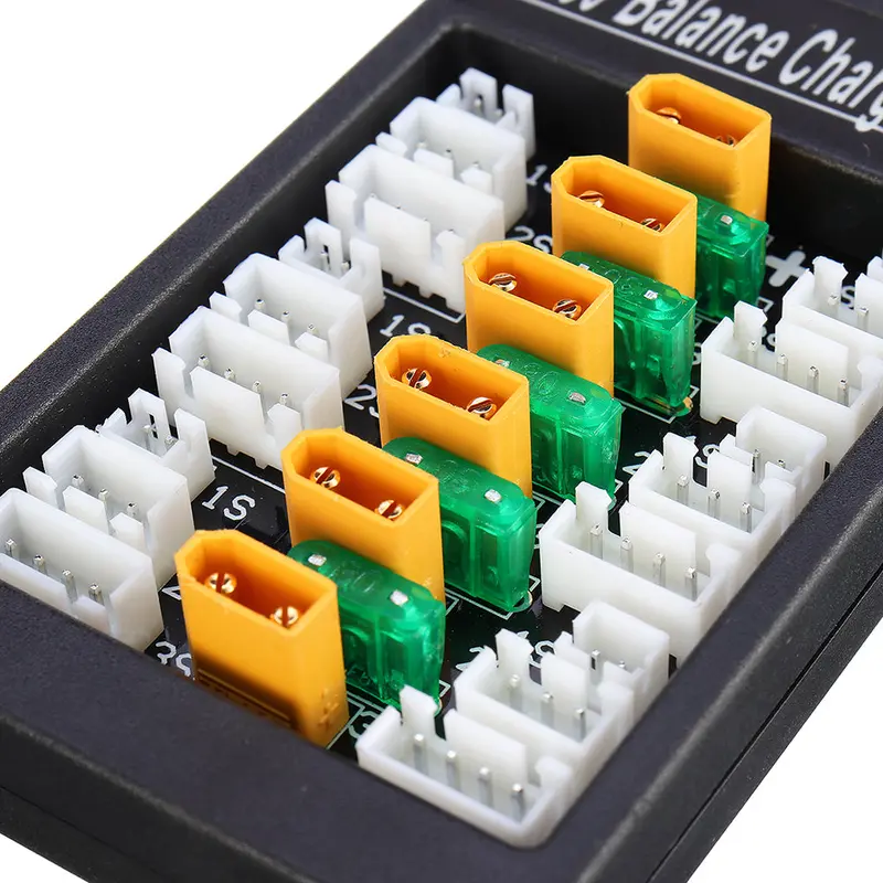 Xt30 1S-3S Plug Parallel Charger Board Banana Plug Input For Imax B6 Charger 2
