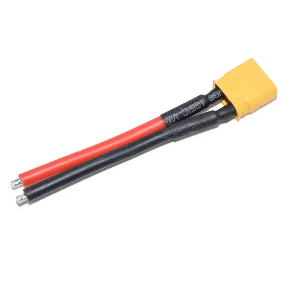 Xt30 Connector Male Plug With 6Cm 16Awg Cable For Soldering Esc Lipo Battery 1