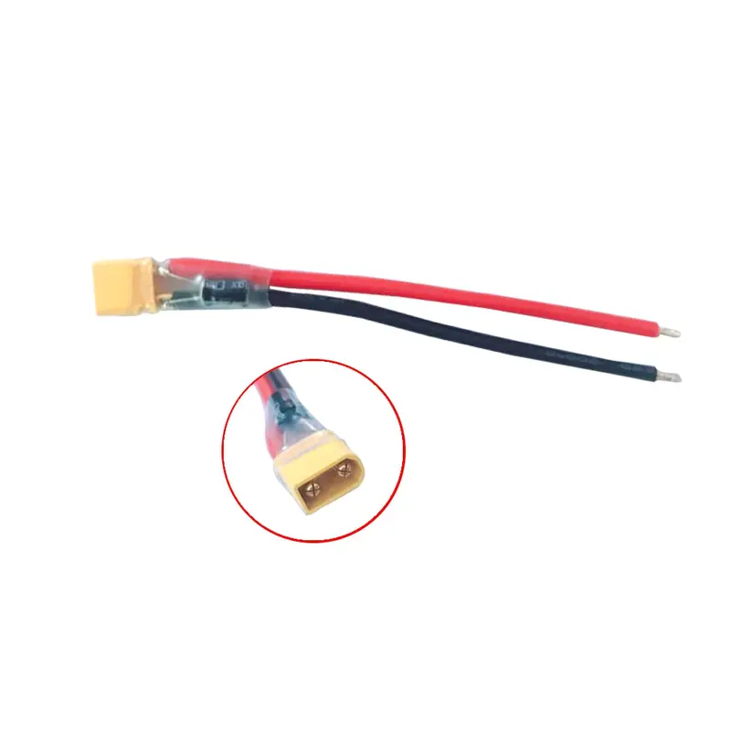 Xt30 Plug Power Filter Wire Xt-30 Cable 100Uf Capacitance 16V 2-4S Input Supply Stable Power Cable For Flight Controller Fc Esc Fpv Vtx Rx 1