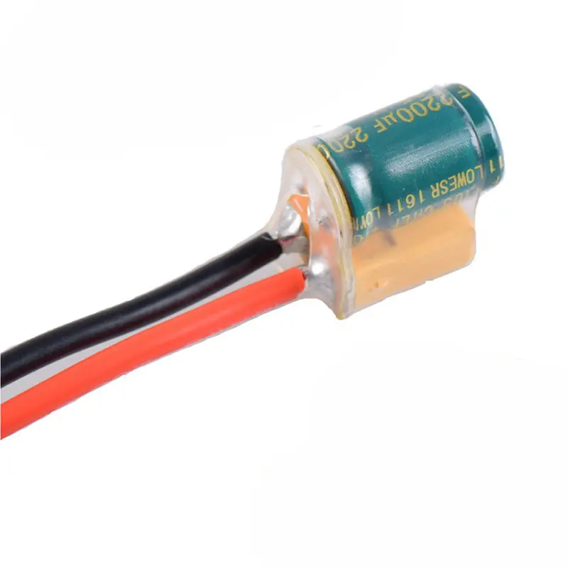 Xt60-Cap 2200Uf 25V 2-6S Power Lc Filter Module For Flight Controller Vtx Rc Drone Fpv Racing 1