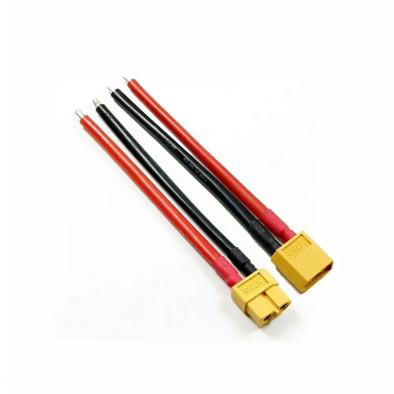 Xt60 Connector Female / Male 10Cm Xt60 Battery Male Female Connector Plug With Silicon 12 Awg Wire Cable 1