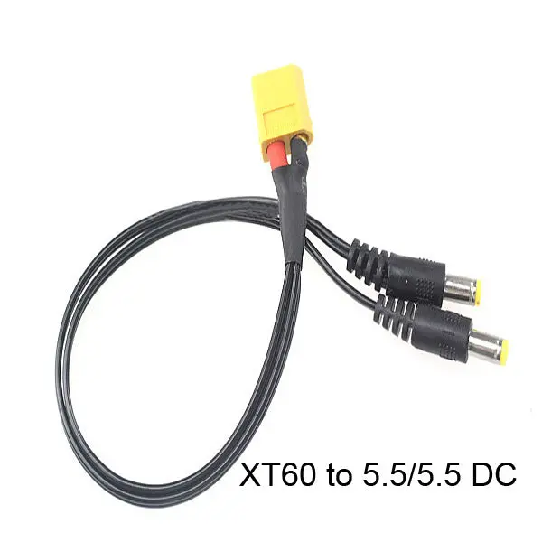 Xt60 Connector To Dc Power Cable For Fpv System 1