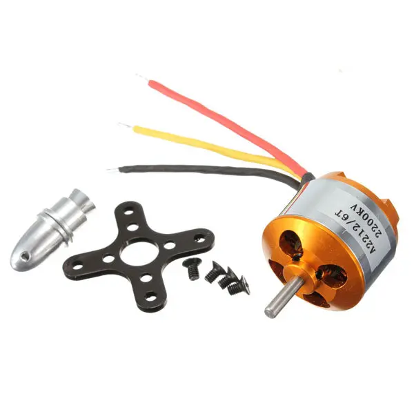 Xxd A2212 Kv2200 Brushless Motor H365 For Rc Airplane Quadcopter 1