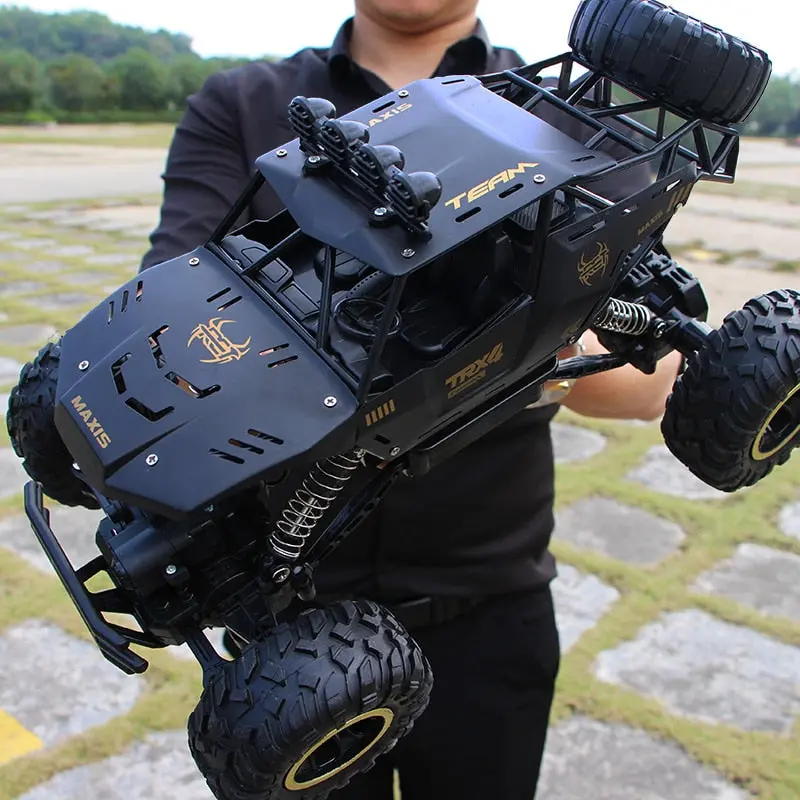 Xycq Rc Car 4Wd 2.4Ghz Climbing Car 4X4 Double Motors Bigfoot Car Remote Control Model Off-Road Vehicle Toy 1