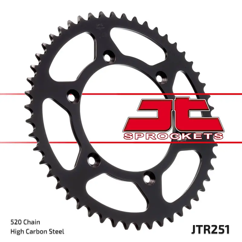 Yamaha Wr250 Yz250 Wr400 Wr425 Wr450 Yz450 Jt 50T Rear Sprocket 1