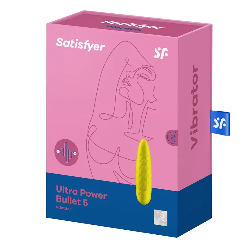 Yellow Satisfyer Ultra Power Bullet 5. 1