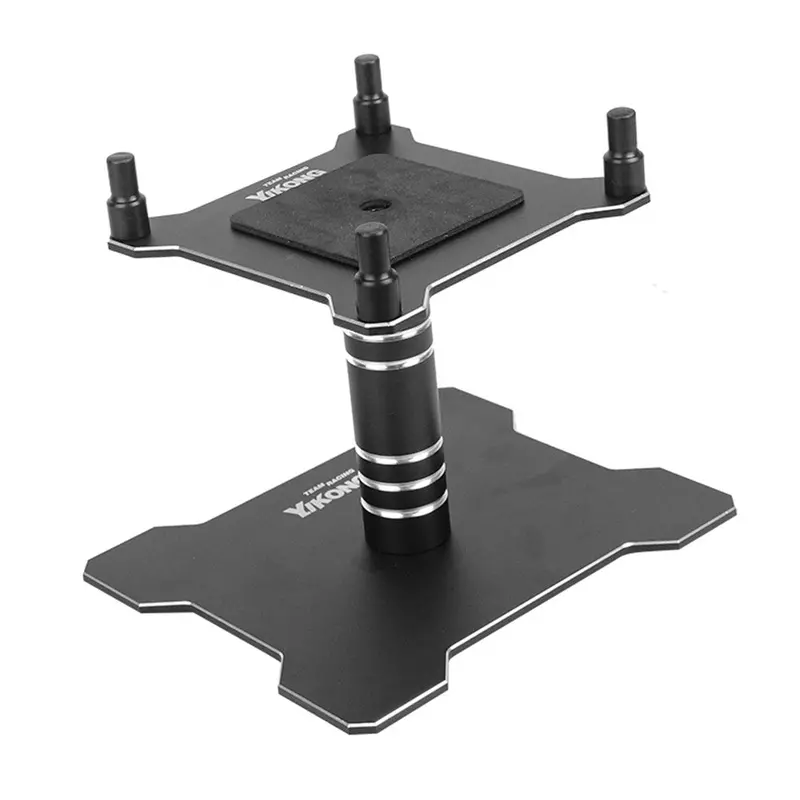Yi Kong Racing Repair Station Aluminum Assembly Shunting Platform Tools For 1/8 1/10 Rc Cars Parts 1